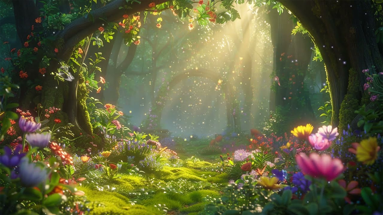 Relax and Enjoy w/ Enchanted Fairy Forest | Magical Flute Music for Sleep Well, Studying, Heal Mind