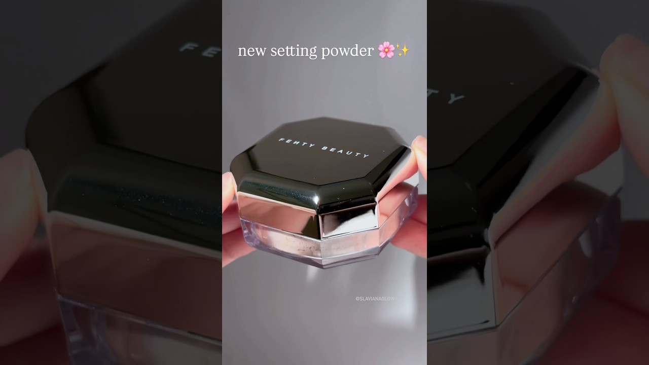 strawberry milk setting powder 🥛🍓fenty beauty ✨