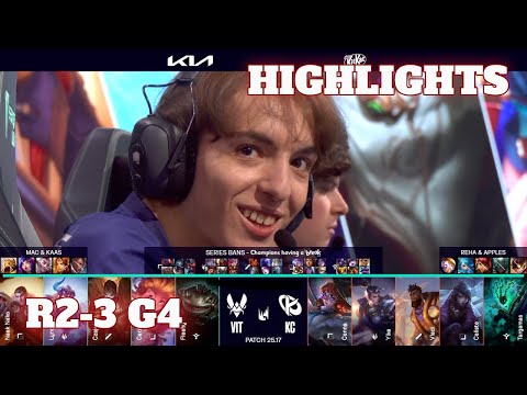KC vs VIT - Game 4 Highlights | Round 2 LEC Summer 2025 Playoffs | Karmine Corp vs Vitality G4
