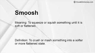 Smoosh Meaning screenshot 5