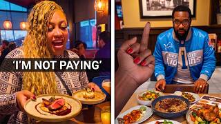She Ordered 6 Meals On First Date, High Value Man REFUSES To Pay & WALKS OUT...