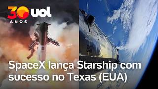 SpaceX successfully launches Starship and achieves unprecedented soft splashdown in the ocean screenshot 4