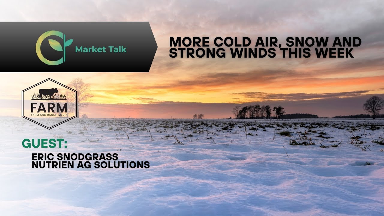 More Cold Air, Snow and Strong Winds This Week - YouTube