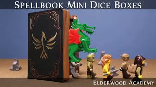 The Magic World Of Spellbook Mini Dice Boxes