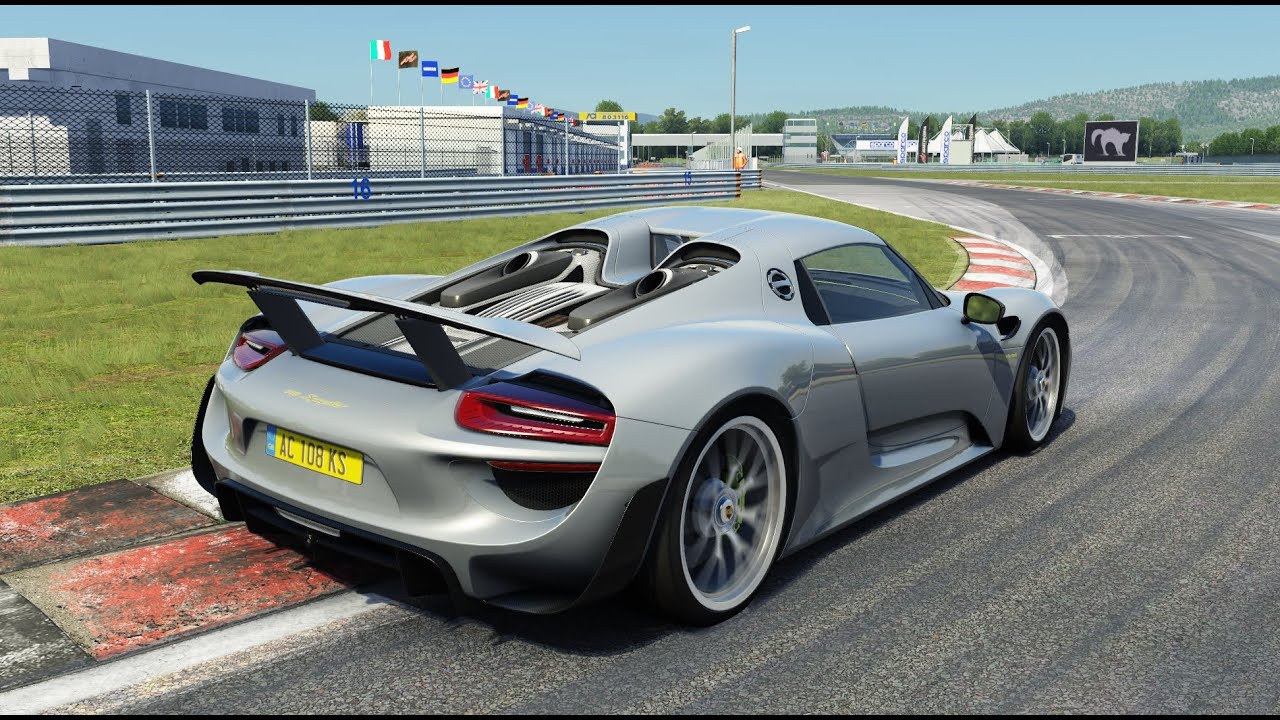 Porsche 918 Spyder - Magione World Record 1:10:616 - Assetto Corsa