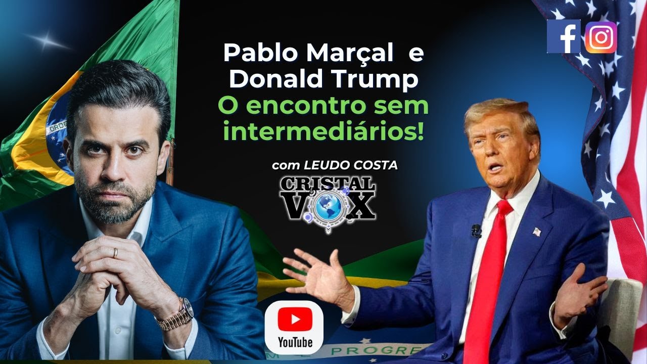 Pablo Marçal e Donald Trump - O encontro sem intermediários! - YouTube