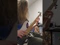 Jade ripping up the bass #metal #brutaldeathmetal #deathmetal #cannibalcorpse #osdm #metalmusic