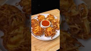 Crispy potatoes snacks in 5 minutes 😋#shorts #youtubeshorts #snacks #foodasmr
