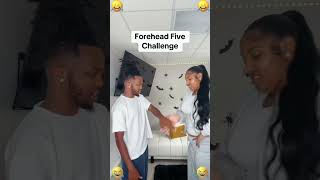 Forehead five challenge 🤣🤣#prank #funny #challenge #viral #foryou #youtubeshorts