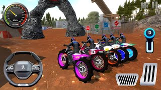 Juego de motocicletas - Paseo extremo en motocicleta #658-Jugabilidad Offroad Outlaws-Juegos Móviles screenshot 5