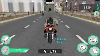 Epic battle bike shooter game|CITY HIGHWAY STUNT RIDER| screenshot 5