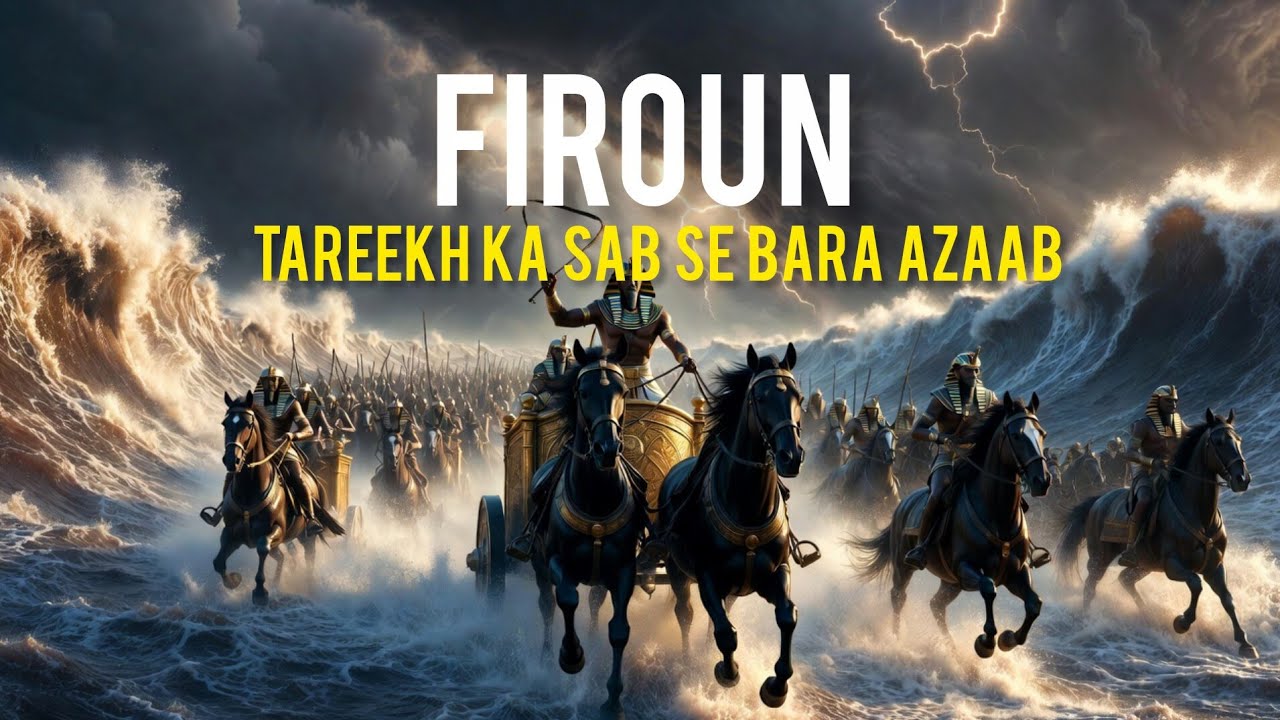 Allah Ne Firaun Ko Kaise Tabah Kiya? | Hazrat Musa AS Aur Samandar Phatne Ka Waqia