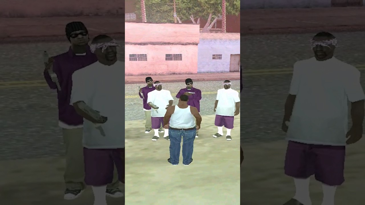 fat CJ vs BALLAS