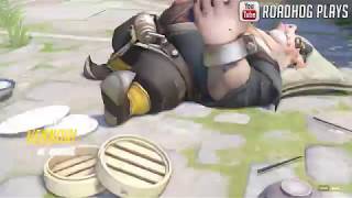 RoadhogPlays Daily Overwatch Highlights: Get Off MY Payload on Eichenwalde!