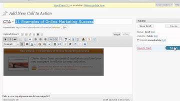 How to easily optimize your WordPress Site with Calls to action