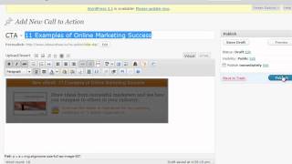 How to easily optimize your WordPress Site with Calls to action