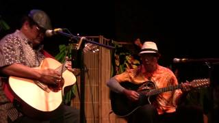 Video thumbnail of ""Holoholo Ka'a", Performed By Mike Ka'awa and Ledward Kaapana"