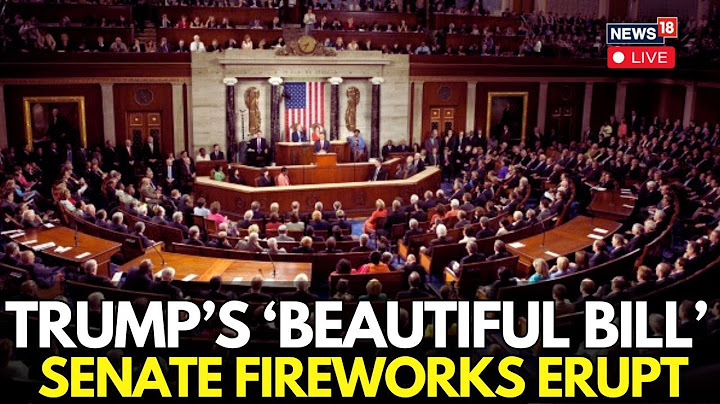 Trump's Agenda Bill LIVE: Lawmakers Debating 'Big Beautiful Bill' On The Senate Floor | GOP Backlash