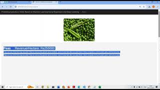 Predicting Agriculture Yields Based on Machine Learning Using Regression and DL