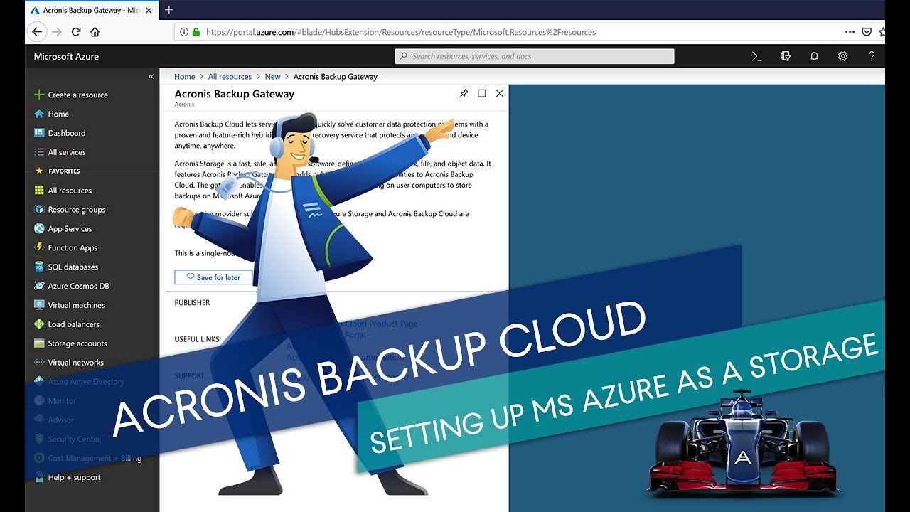 How to Set Up Microsoft Azure as a Storage for the Acronis Backup Cloud ...