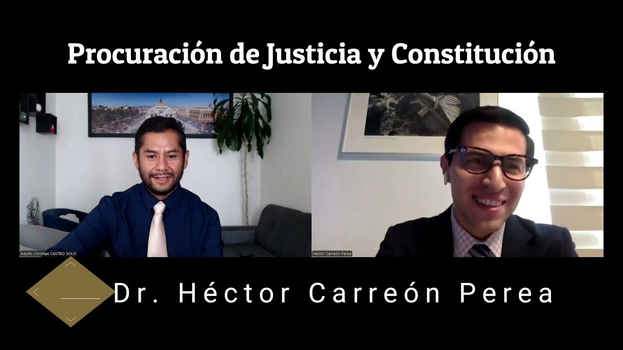 Procuración de Justicia y Constitución