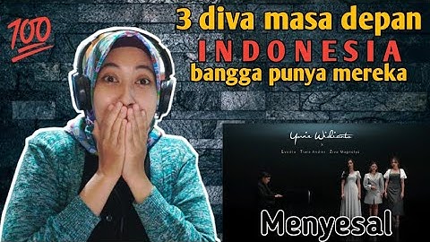 Yovie Widianto - Menyesal (Official Music Video) ft Lyodra, Tiara Andini, Ziva Magnolya |🇮🇩 REACTION