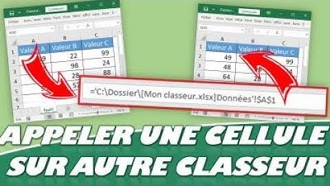 COMMENT OBTENIR LE RÉSULTAT D’UNE CELLULE SUR UN AUTRE CLASSEUR EXCEL ? LES RÉFÉRENCES EXTERNES
