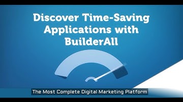 BuilderAll Internet Marketing Platform Website Builder Video Editor - Leads Capture - and Much More
