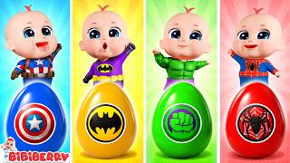 kids turn into superheroes surprise egg adventure superhero