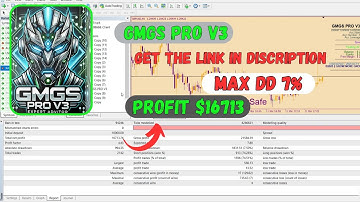 GMGS PRO V3 MT4 | Advanced Forex Trading EA | Smart MT4 Robot 2025