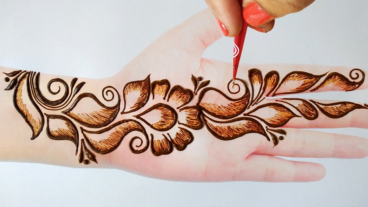 Easy Latest Arabic Mehndi Design 21 New Stylish Mehandi Design श ड ड अर ब क म ह द लग न स ख Youtube