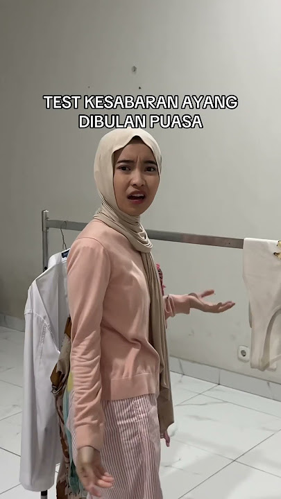 JAILIN SYIFA DIBULAN PUASA😱HABIS MAGRIB DIA MARAH MARAH ADAM SAMPE DIUSIR😭