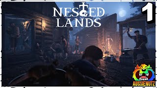 Nested Lands: Survive, Build, Conquer! 🏕️🔥 Part1 #aussienutz #nestedlands