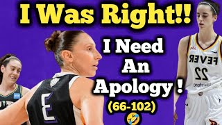 Diana Taurasi Comments After Caitlin Clark Losses 2 WNBA Official Matches