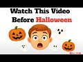 Watch This Before It’s Too Late 😳🎃 Halloween Special