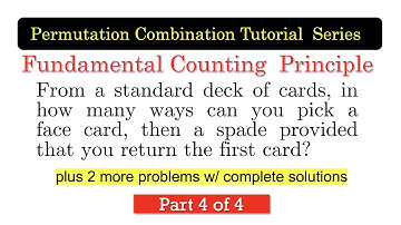 PMCB04  Fundamental Counting Principle Sample Problems Part 3 [English subtitles]