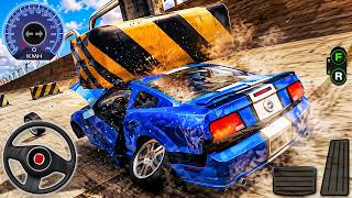 Car Crash Driving Simulator 3D | GTランプ・スタント・チャレンジ - Androidゲームプレイ screenshot 2