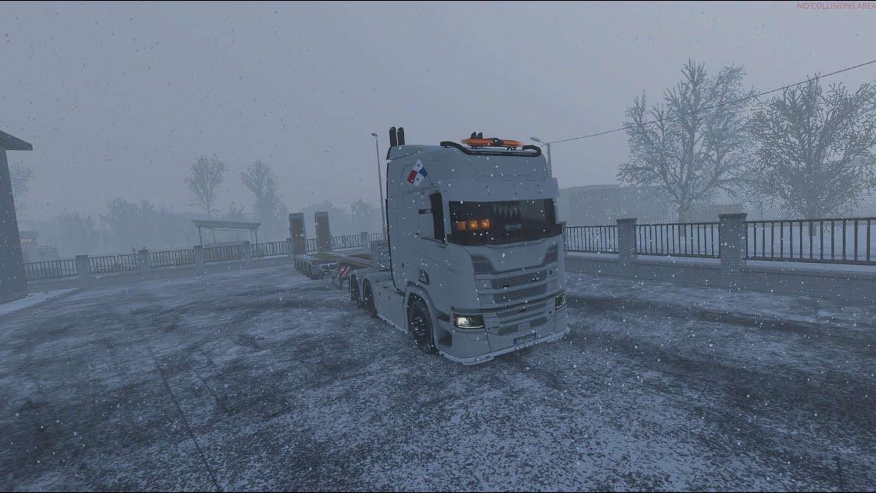 Euro Truck Simulator 2 - TMP Winter mod