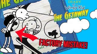 *FACTROY MISTAKE* DIARY OF A WIMPY KID - THE GETAWAY FACTROY MISTAKE!!! (NOT CLICKBAIT)
