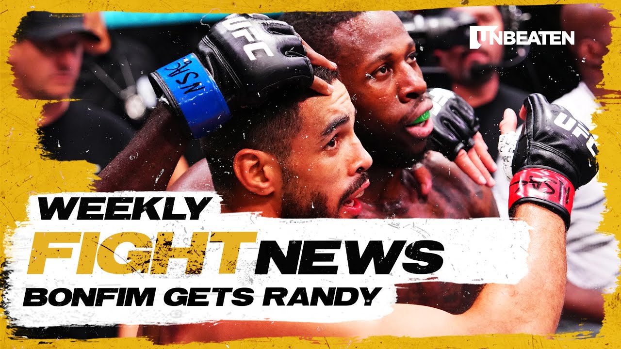 Еженедельные новости о боях: Бонфим получает Рэнди