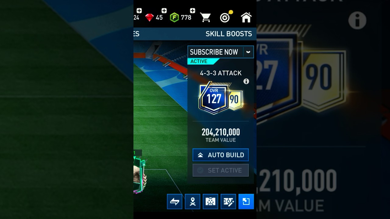 😍 Subscribers Team Upgrade!  115 To 127 Rating 