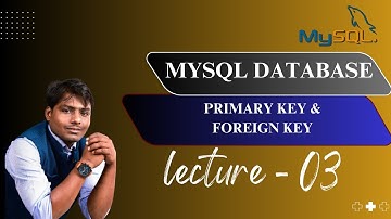 SQL lecture - 3 | Primary & Foreign Key | NMD PVT LTD