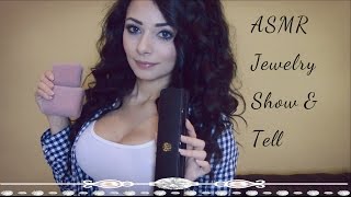 ASMR Showing You My Favorite Jewelry Pieces (Whispering, Nail Tapping)