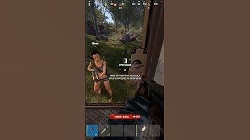 Trolling a Door Camper with a Clear Doorskin in Rust 😂🔥 #Rust #RustPvP #RustFunny #Trolling