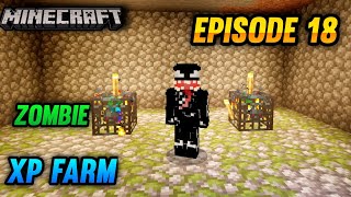 Minecraft Pocket Edition Gameplay | Zombie XP Farm In Tamil | Episode 18 | Tamil | George Gaming | screenshot 4