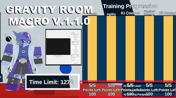 DRAGON GENERATIONS - GRAVITY ROOM MACRO UPDATE V.1.1.0 - DOWNLOAD + TUTORIAL