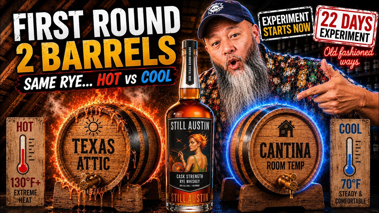 I Started a Barrel Experiment With Still Austin Rye | What WILL ...