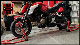 Front and Rear Paddock Stands