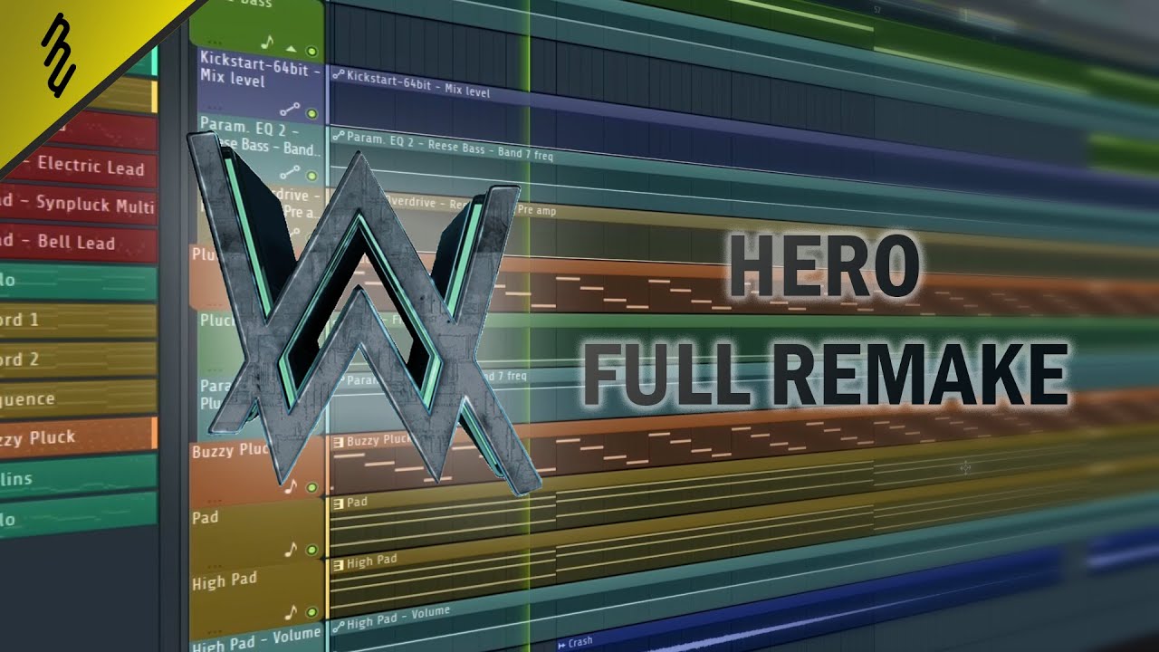 Alan Walker - Hero (Full Remake) | Free FLP