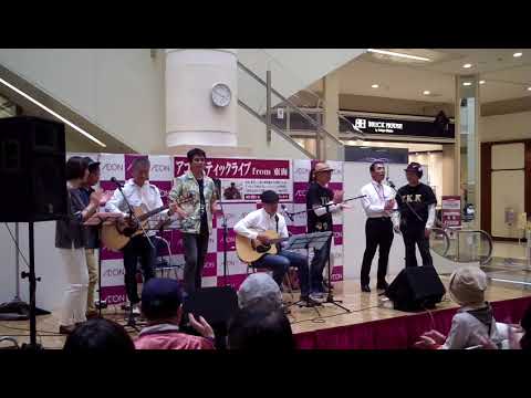 ③　城歌　７enc 　心の旅　　（Tulip カバー）171104 イオンモール香椎浜　アコースティックライブ from 東海